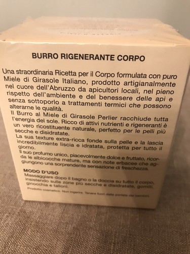 NEU Perlier Miele Di Girasole geschlagener Honig Sonnenblumen Körperbutter 5,41 oz VERSIEGELT - Bild 4 von 7