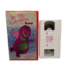 Barney The Dinosaur Be My Valentine Love Barney VHS 2000 Video Tape Kids Cartoon