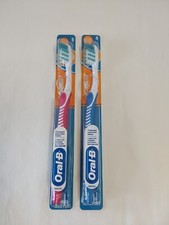 Lot X2 Oral B Complete Sensitive Toothbrushes Pink Blue BNIP