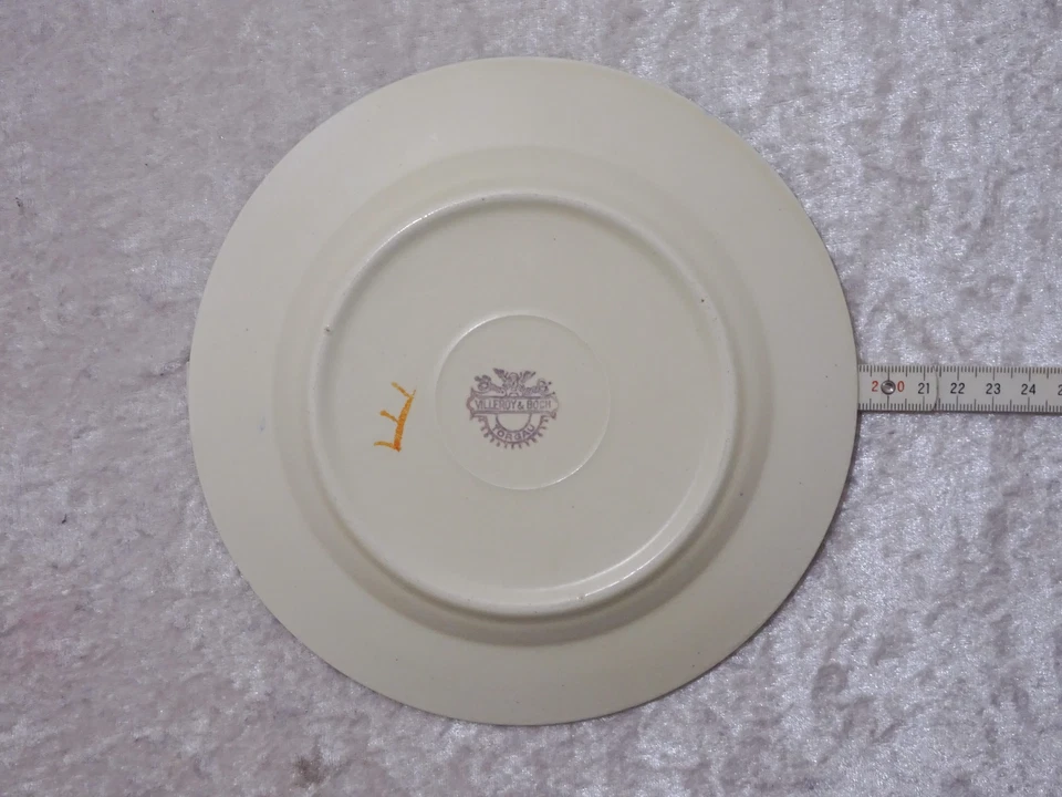 13 tlg. Konvolut Villeroy & Boch Torgau Keramik Teeservice - Vintage um 1930 - Bild 3 von 4