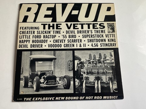 THE VETTES - REV UP * Original 1st Pressing Mono * MGM * DEBUT LP EX+ / NM * 1964 - Bild 2 von 7