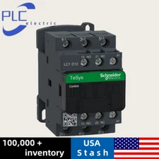LC1D12G7 New Schneider contactor 3 phase 3 NO, 120VAC 50/60Hz coil US Inventory