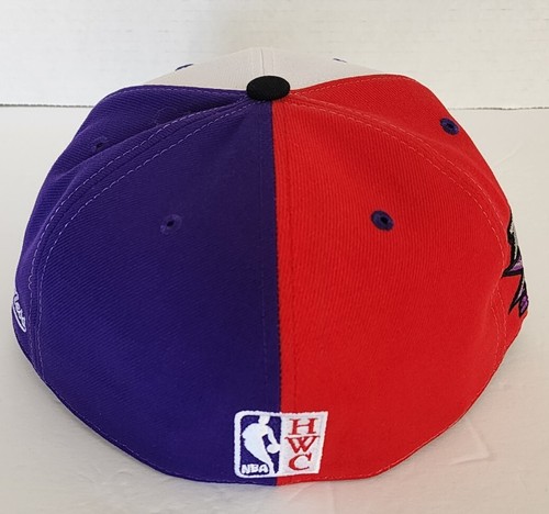 Toronto Raptors Fitted Hat Size 7 1/2 Mitchell & Ness 20th Season - Picture 5 of 10