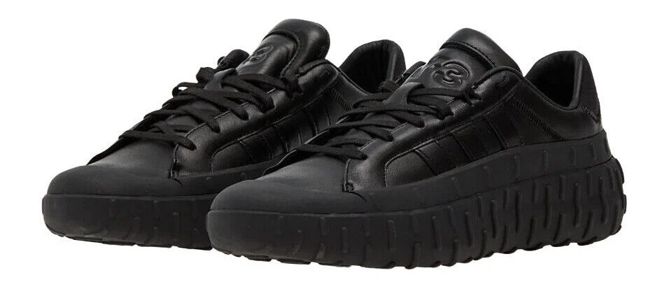 adidas Y 3 GR.1P Low Top Triple Black Sneakers Yohji Yamamoto Shoes New Men Size