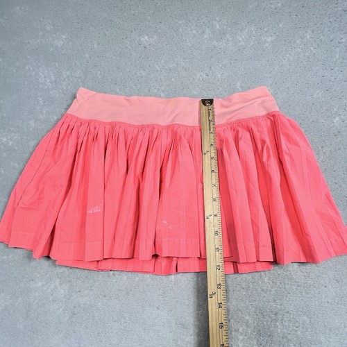 Lululemon Pleat To Street Skirt II Grapefruit Orange Size 8 Tennis Golf Skort - Picture 4 of 13