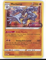Machamp SWSH243 Prerelease Holo Promo (Lost Origin)