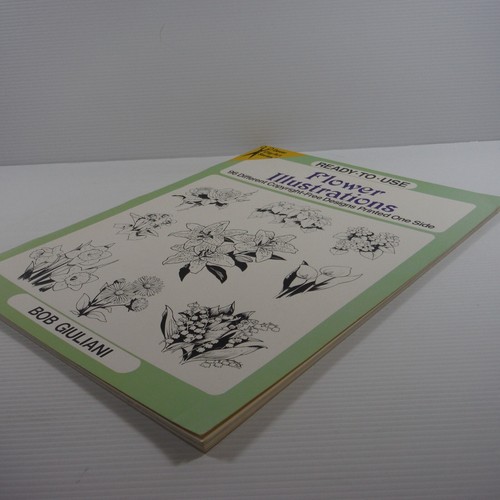 Flower Illustrations Ready to Use by Bob Giuliani 96 copyright-free 1996 Dover - Picture 11 of 12