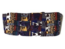 Mr. Night Tie'm Romero Britto Abstract Cats Men's Cummerbund 100 Silk