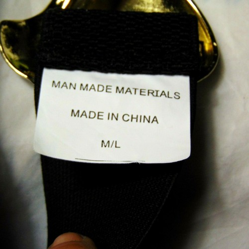 TCL  29-Inch Ladies Elastic Belt With Enameled Bow, Black M/L - Picture 5 of 5