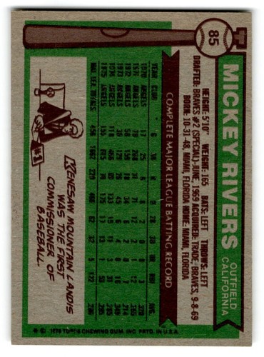 REVISED 1976 Topps Baseball #1-250 EX/MT to NM You Choose Complete Your Set - Picture 171 of 500
