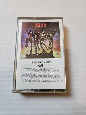 Destroyer by Kiss (Cassette, Mar-1988, Casablanca