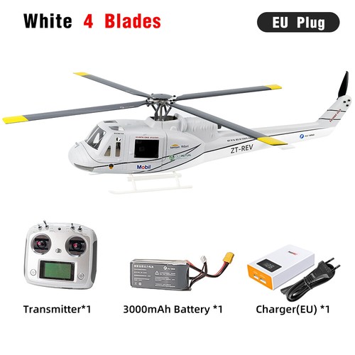 Fly Wing UH1 V4 10CH M10 GPS 3D Auto Retorno Flotante RC RTF Helicóptero Enchufe EE. UU. - Imagen 23 de 32