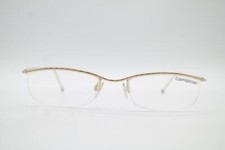 Vintage COSMOPOLITAN by ALPINA Memphis A2588 Gold Half Rim Eyeglasses Eyeglasses NOS