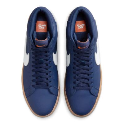 NIKESBzoomBLAZERナイキブレザーISOオレンジレーベルネイビーガム Nike SB Zoom Blazer Mid ISO Orange Label 
