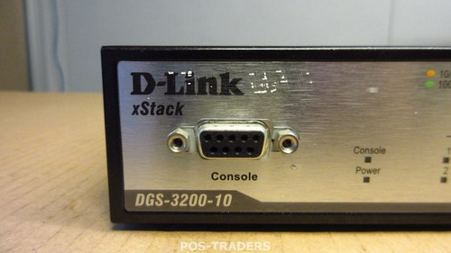 D-LINK DGS-3200-10 xStack 10-Port Gigabit + 2x SFP L2 Managed Switch EXCL RM - Afbeelding 2 van 2