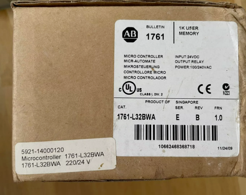 1761-L32BWA /E 1000 32 Point Controller 1761-L32BWA New Factory Sealed 1PC - Picture 2 of 2