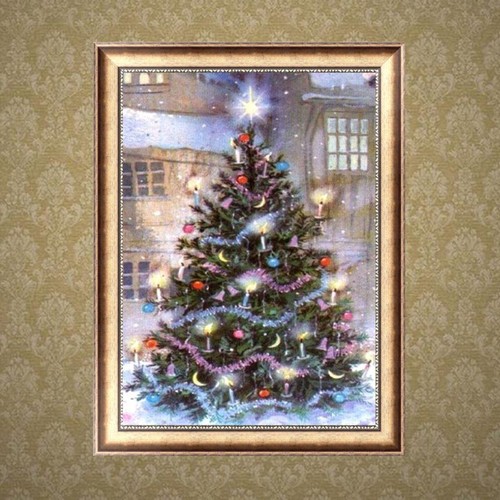 Merry Christmas Full Drill 5D Round Diamond Painting DIY Cross Stitch Kits Decor - Picture 23 of 61