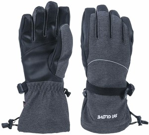 LoveKids Men Women Touchscreen Ski Mittens Cold Weather Waterproof Winter Snow Gloves