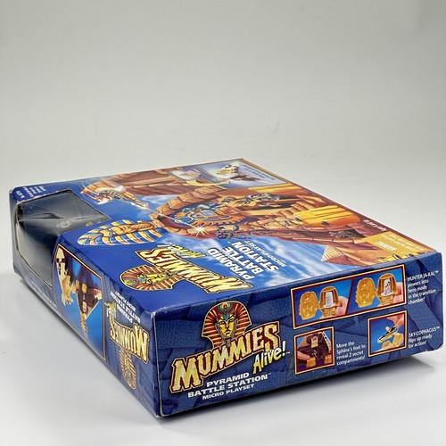 Mummies Alive Pyramid Battle Station Micro Playset NEW IN BOX 1997 KENNER - Picture 7 of 10