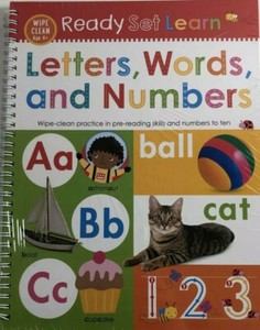 Ready Set Learn Book Letters Words Numbers Wipe Clean Book Ages 4 New 9781789471854 Ebay