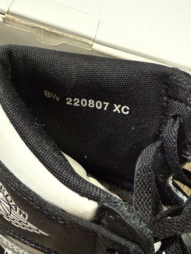 Air Jordan 1 Retro High '85 OG Black White - Size 8.5 - BQ4422 001 - Picture 6 of 6