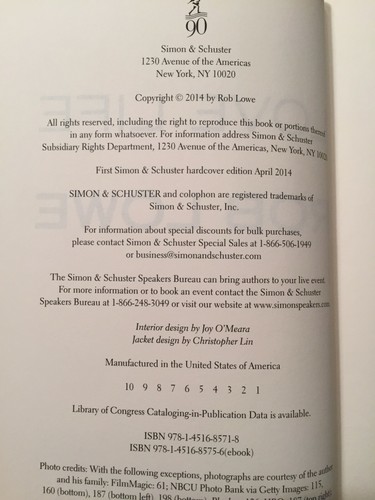 SIGNED - LOVE LIFE by Rob Lowe (2014, Hardcover) - Picture 9 of 11