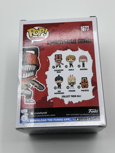 Funko POP! CHAINSAW MAN #1677 - CHASE Limited Edition - BNIB on Hand Fast 🚚 - Picture 4 of 6