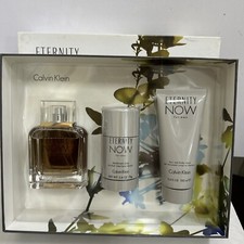 Eternity Now Calvin Klein 3.4 oz edt Spy Mens Set 3pc