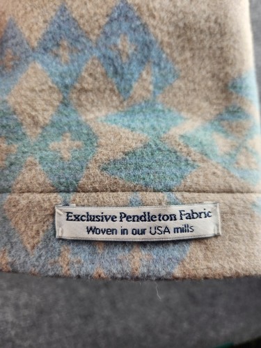 Pendleton Chief Joseph Wool Toggle Coat Aztec Native American Red Blue Large - Picture 15 of 24