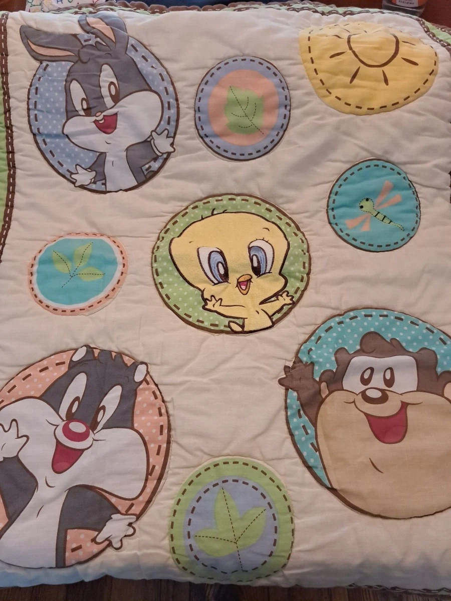 Baby looney top tunes crib set
