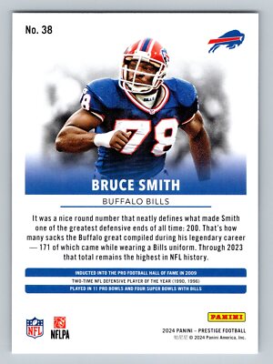 PANINI NFLカード IMMACULATE COLLECTION BRUCE SMITH BILLS 08/10 #RM27 送料無料 中古 IT1 PANINI NFLカード IMMACULATE COLLECTION BRUCE SMITH BILLS 08