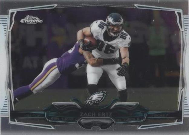 2014 Topps Chrome Mini Zach Ertz #34 - 1 of 2