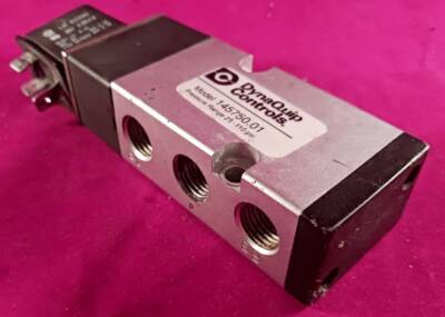 DynaQuip Solenoid Pilot 4-Way Valve. 110VAC. P/N 145750.01.  Free Shipping