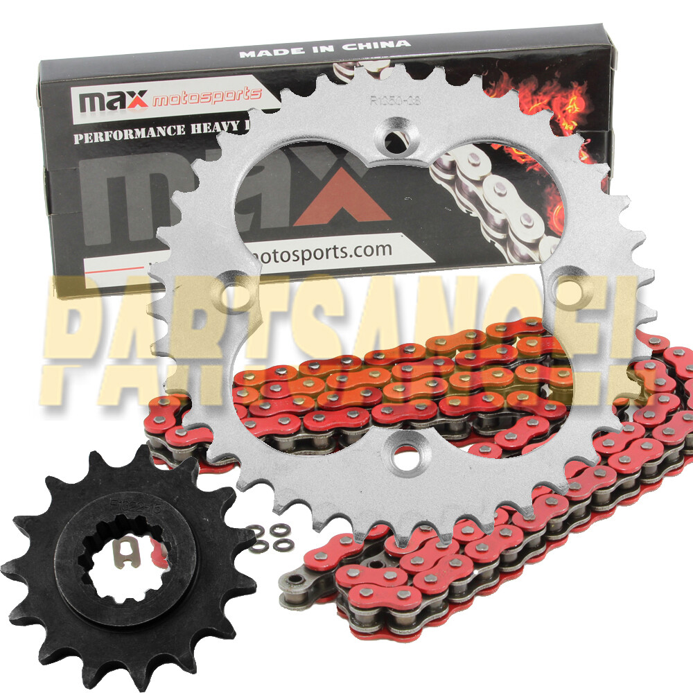Red ORing Drive Chain & Sprockets Kit for Yamaha Raptor 700 YFM700R