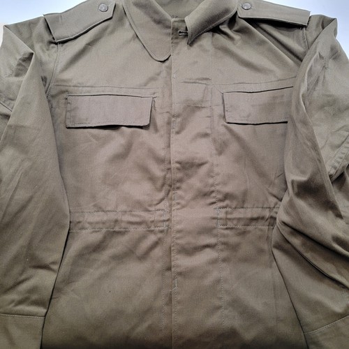 Vintage Green Military Combat Coat Jacket Size Medium-Large Foreign Military NOS - Bild 3 von 8