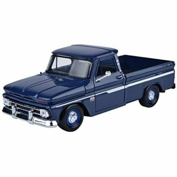 Blue With Cream for sale online MOTORMAX 73355bl-w 1966 Chevrolet C10 Fleetside Pickup Truck