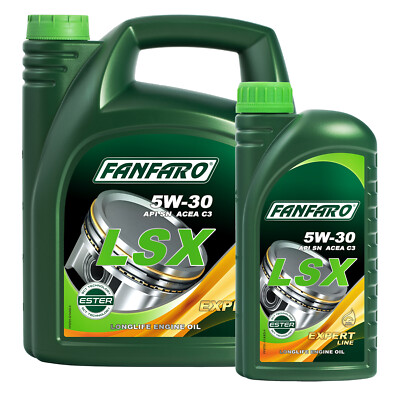 6 (5+1) Liter FANFARO 5W-30 LSX Longlife III / VW 504 00/ VW 507 00