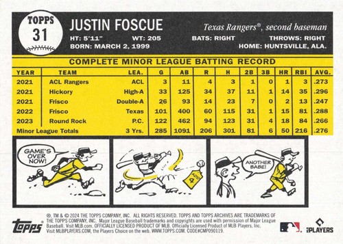 2024 Topps Archives #1-150 - You Choose the Card! 2 CARD MINIMUM! - Picture 53 of 261