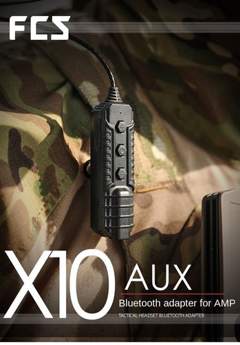 Adaptador auxiliar Bluetooth táctico FCS-para auriculares de reducción de ruido FCS-Amp Pickup - Imagen 6 de 20