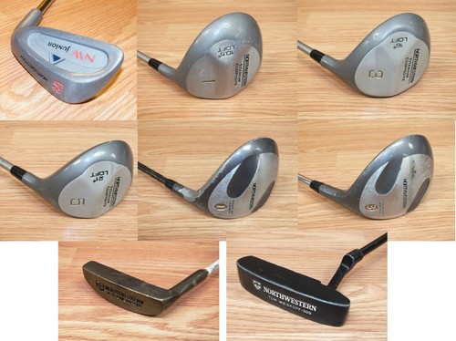 Northwestern RH Golf Club of Choice (Iron/ Putter/ Wood) Shaft w/ Grip *READ*  - Picture 1 of 41