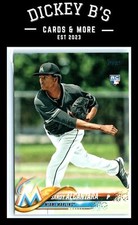 2018 Topps #594 Sandy Alcantara Miami Marlins RC