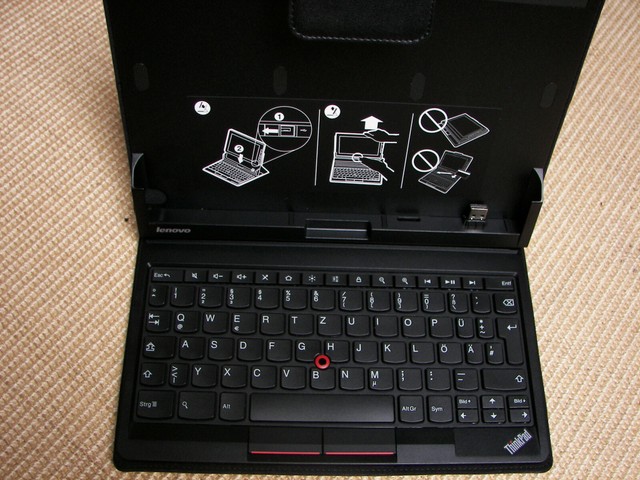 Lenovo 0a36377 Thinkpad Tablet Keyb Folio Case Deutsch Gunstig Kaufen Ebay