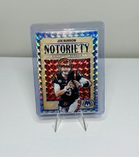 2024 Panini Mosaic Notoriety Silver Prizm #2 Joe Burrow