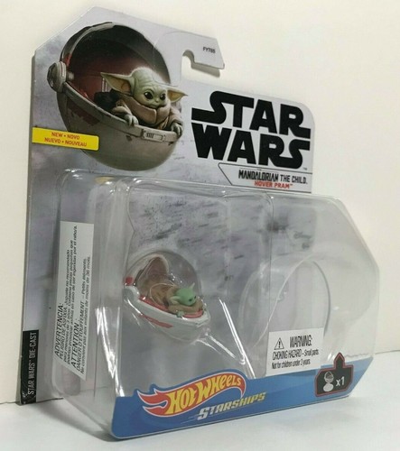 Hot Wheels Starships Star Wars - MANDALORIAN THE CHILD Hover Pram - Picture 2 of 5