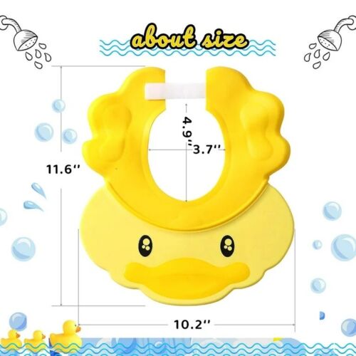 Baby Shower Cap Bath Visor for Toddlers Shampoo SHIELD - Picture 7 of 9
