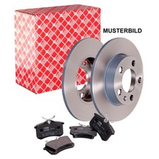 FEBI BILSTEIN Bremsenset Bremsscheiben + Bremsbeläge hinten für Citroen Berlingo