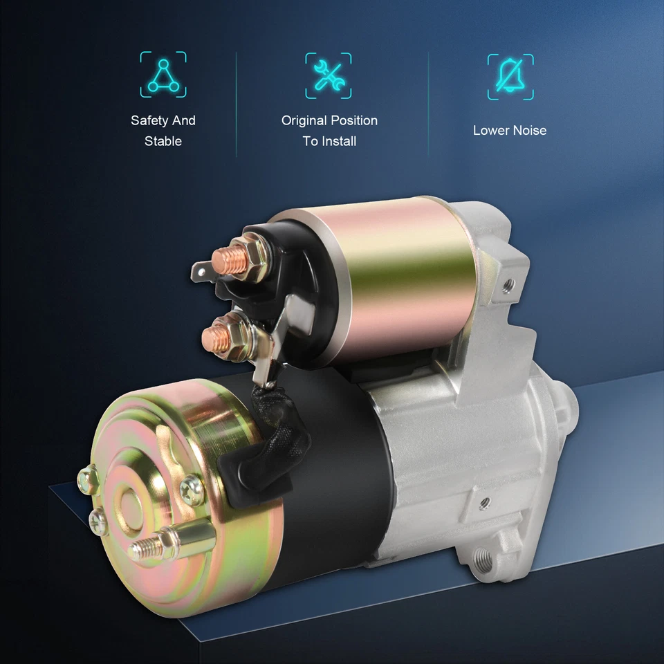 Starter para Hyundai Sonata V6 1999 2000 2001 2002 2003 2004 2005 17764N SMN0004 - Imagem 2 de 4