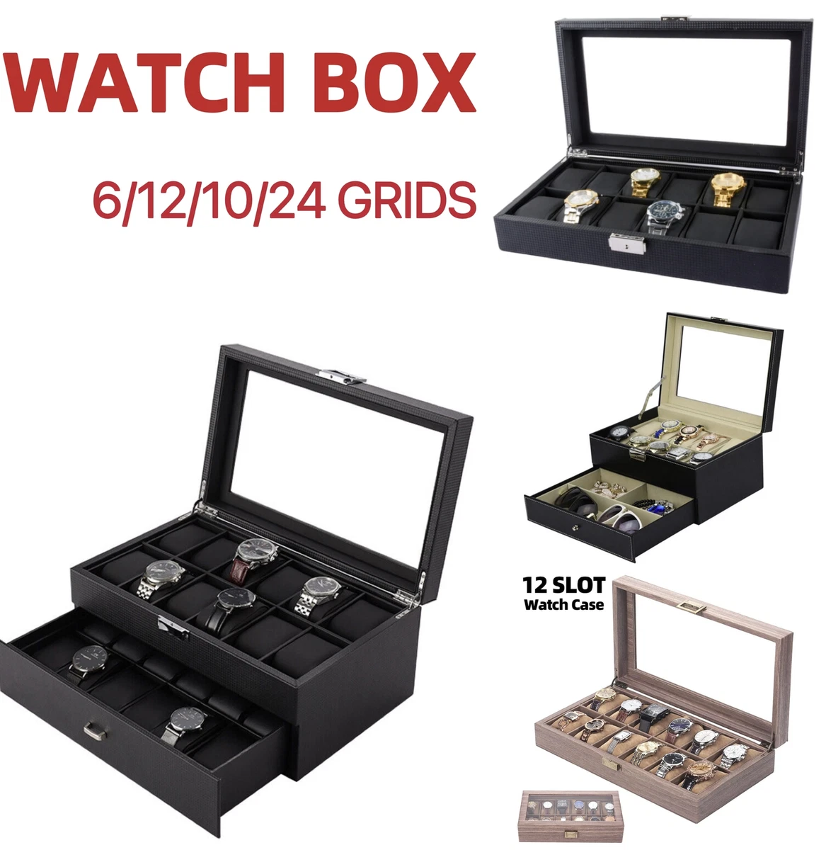 40 watch display clearance case