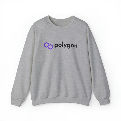 Polygon MATIC Crewneck Sweatshirt | Crypto - Picture 14 of 34