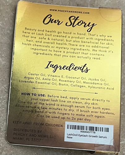 Wimpernwachstumsserum Wimpernserum für Wimpernwachstum mit natürlichen Inhaltsstoffen - Bild 2 von 3